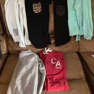 Victoria's Secret PINK Light Blue Sweater